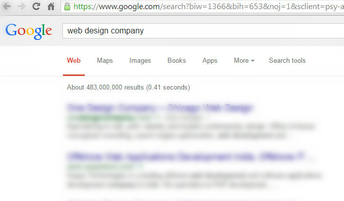 A simple search in Google returns over 483,000,000 results in 0.41 seconds