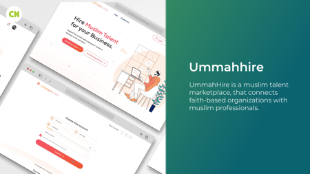 Ummahhire - Web Design