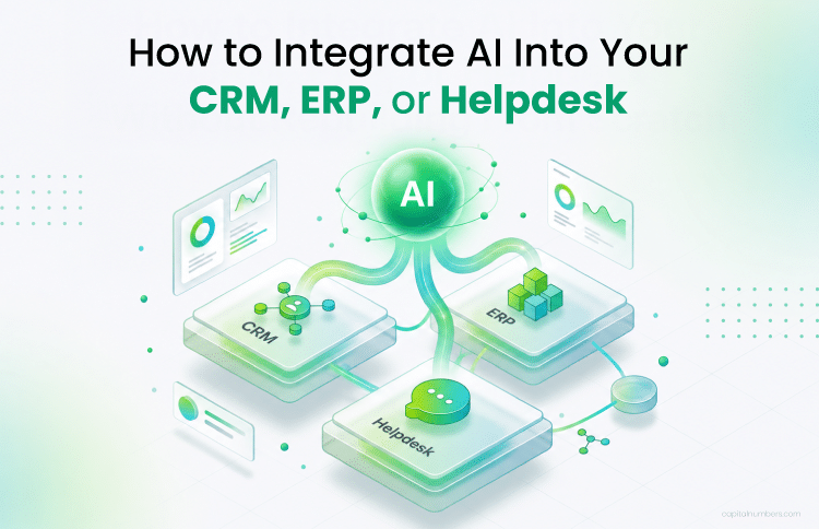 How to Integrate AI Into Your CRM, ERP, or Helpdesk Without Rebuilding From Scratch