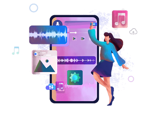 banner graphic music streaming