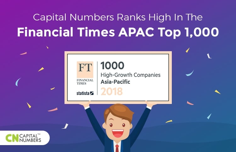 Capital Numbers Ranks High in the Financial Times APAC Top 1,000