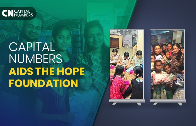 Capital Numbers Aids the Hope Foundation