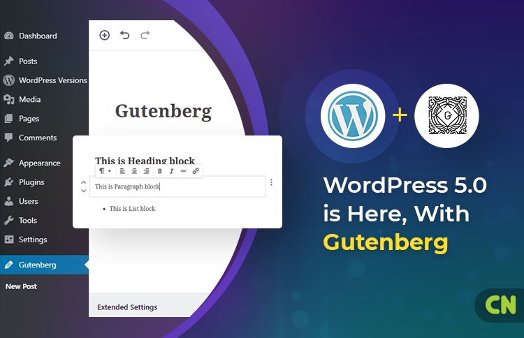 WordPress 5.0 is Here, With Gutenberg