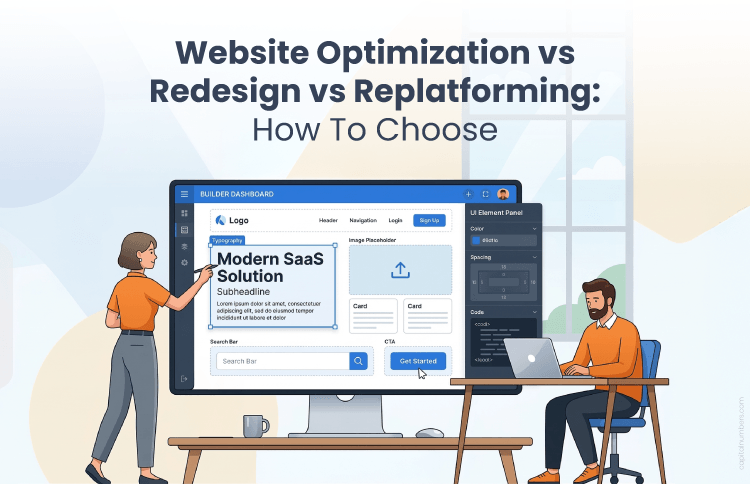 Website Optimization vs Redesign vs Replatforming