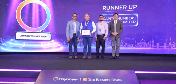 India Cross-Border Excellence Awards 2026 - Capital Numbers