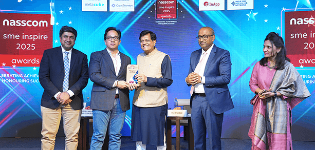 NASSCOM SME Inspire Award 2025: Growth Leadership in Tech Services