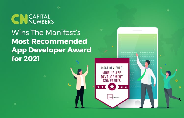 Capital Numbers Wins The Manifest’s Most Recommended App Developer Award for 2021