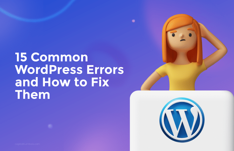 Common WordPress errors and how to fix them