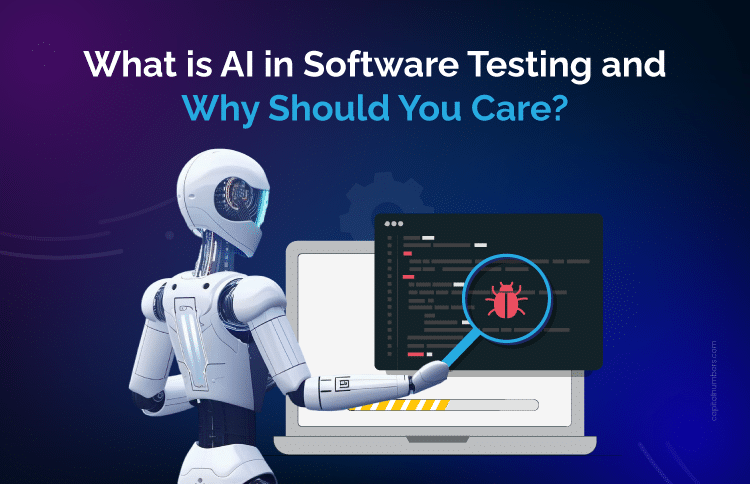 What is AI in software testing