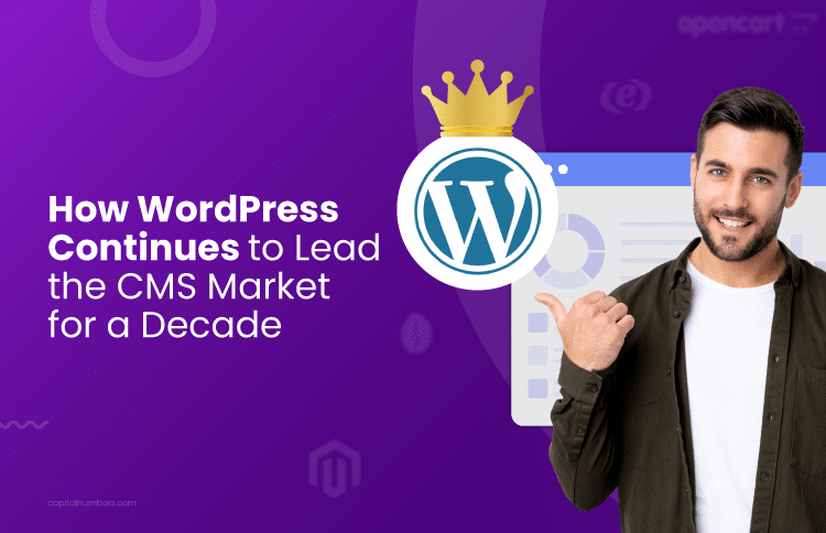 WordPress continues to lead the CMS market