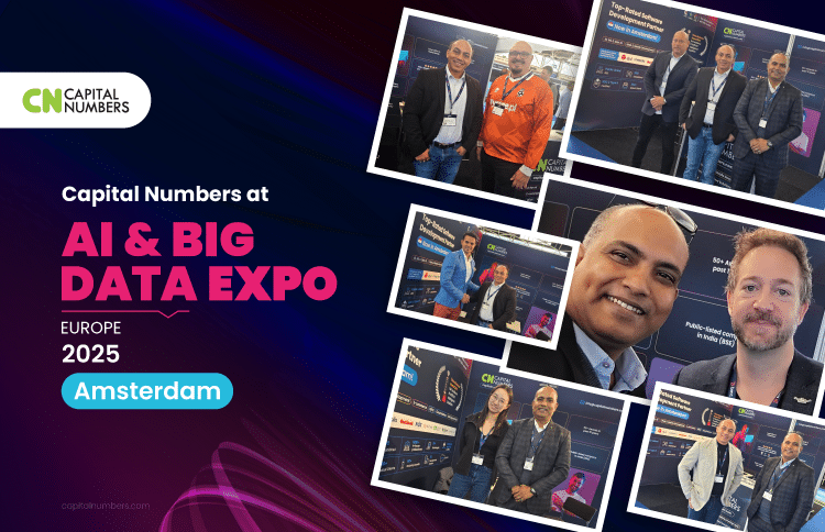 Capital numbers at AI and big data expo in Amsterdam