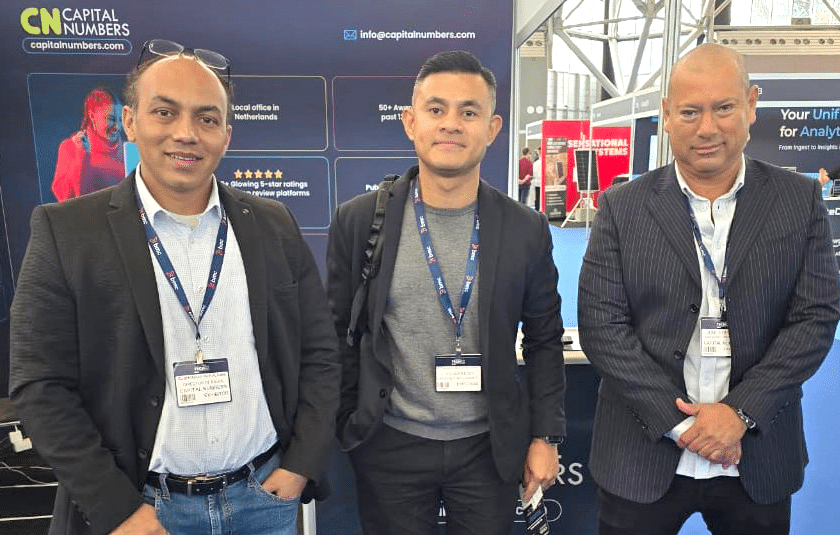 Strategic Discussions at the Capital Numbers Booth