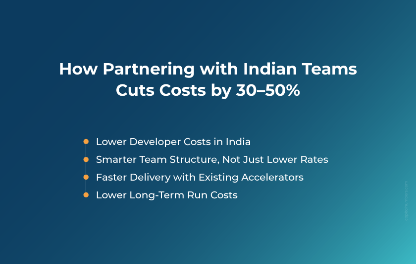 How Partnering with Indian Teams Cuts Costs