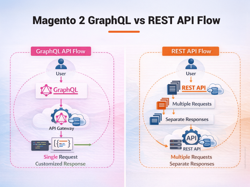 Magento 2 GraphQL vs REST API Flow