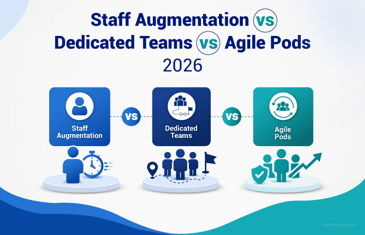 Staff Augmentation vs Dedicated Teams vs Agile Pods