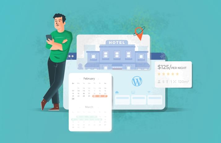 Custom WordPress Plugin and UI/UX Development for Hotel Booking Engine Provider